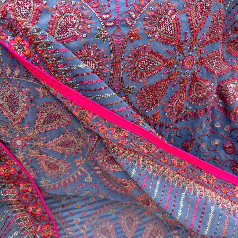 Duppatta Indian Pakistani sabhyasachi inspired full size diwali